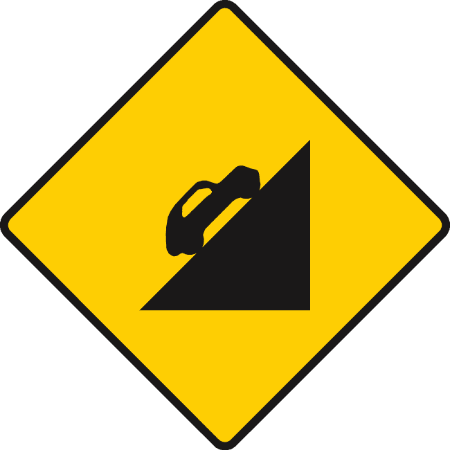 Steep ascent ahead
